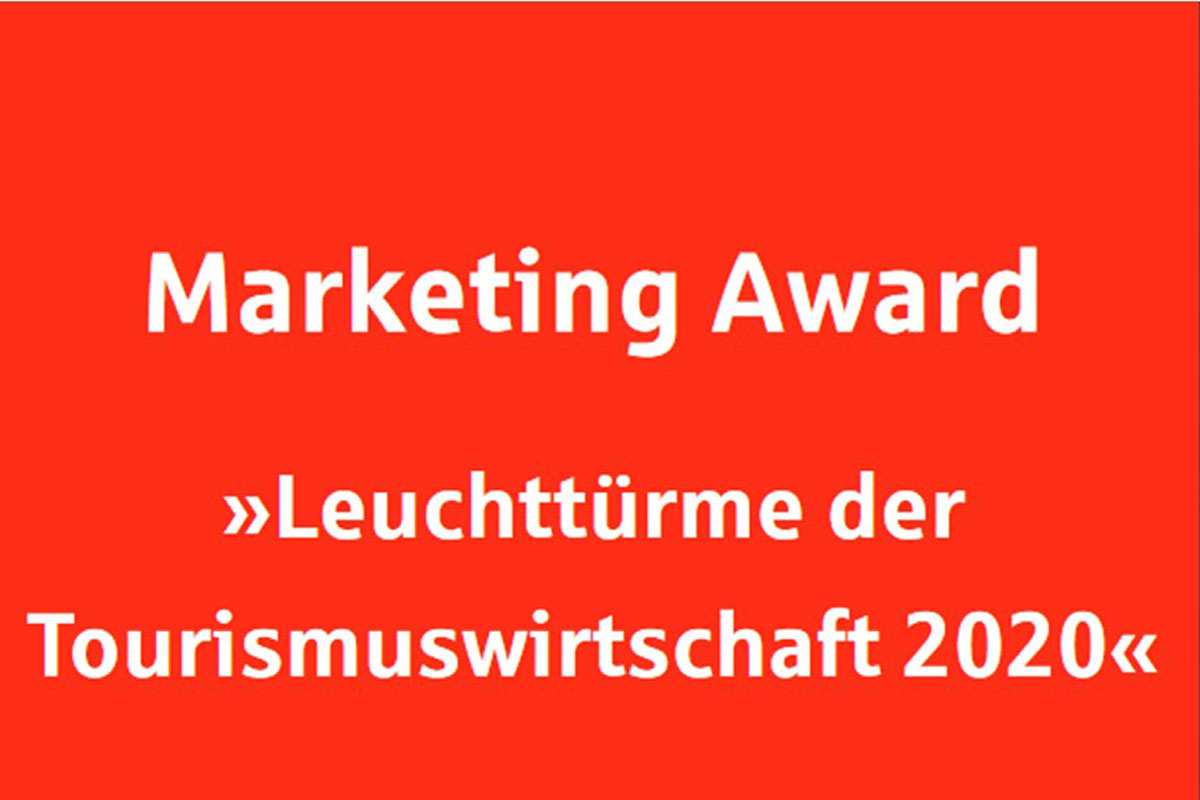 Marketing Award „Leuchttürme der Tourismuswirtschaft 2020“ gesucht