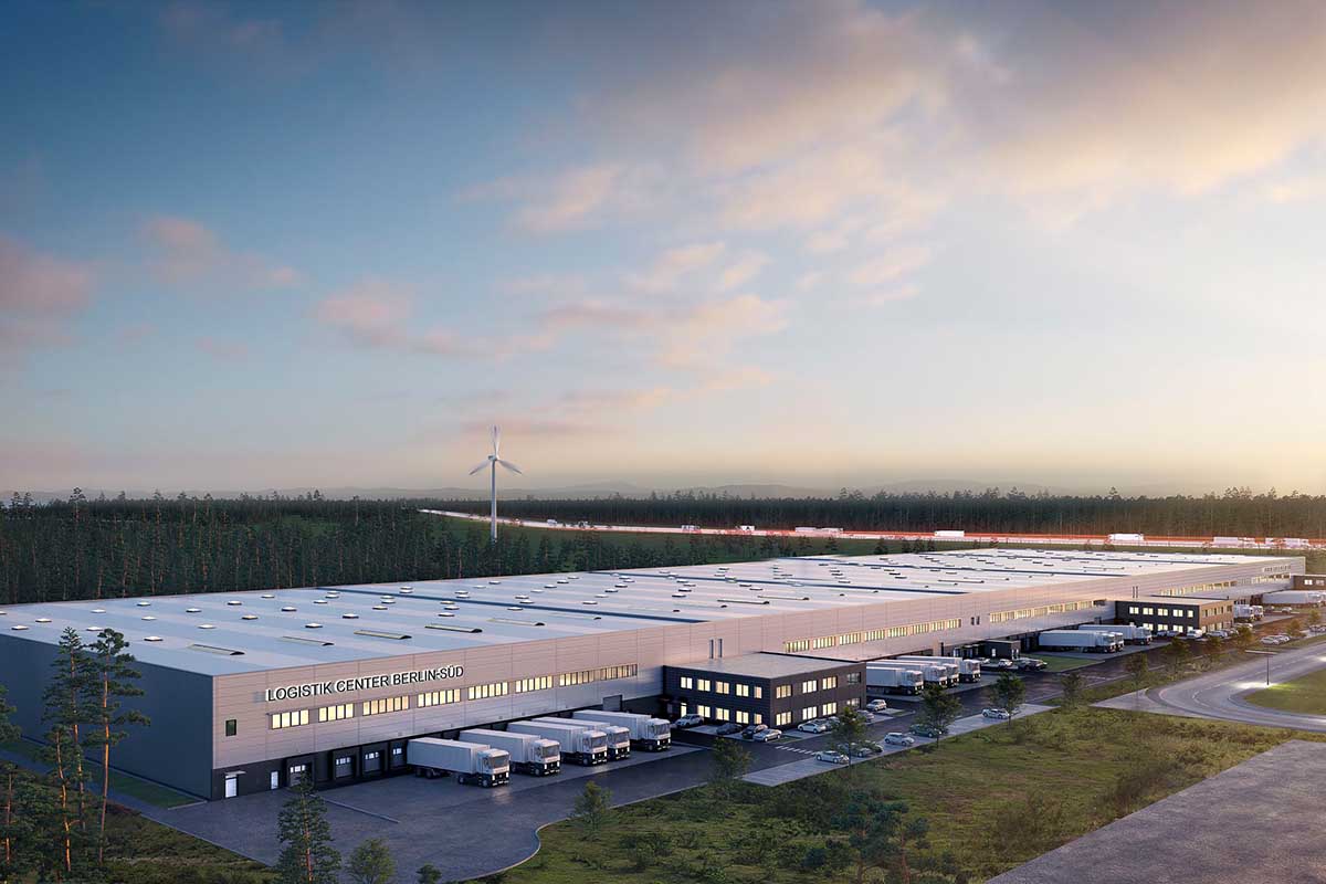Visualisierung "Logistik Center Berlin Süd" in Königs Wusterhausen