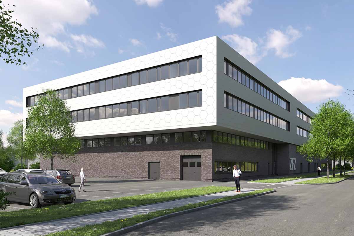 Annimation Zentrum für Zukunftstechnologien in Wildau 